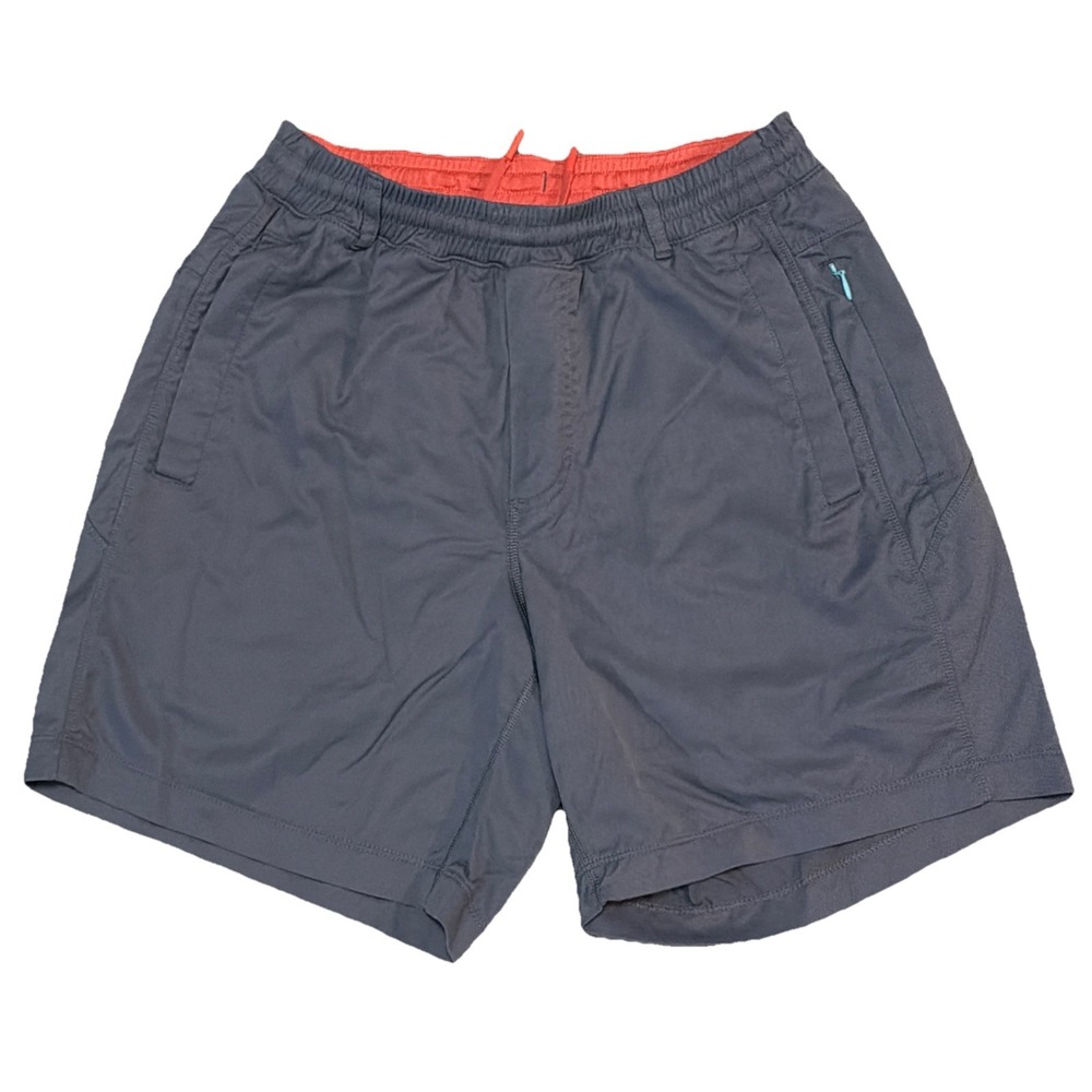 BIRDDOGS Boom Drawstring Shorts Lined 4-Pocket Gray Men's Size S (26-32x7)